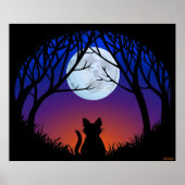 Vetkatje Poster Cute Cat Lover Prints Posters (Voorkant)