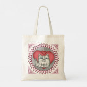 Vetkattenhart Tote Bag (Achterkant)