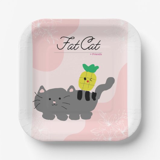 Vetkattenpapier bord (Voorkant)