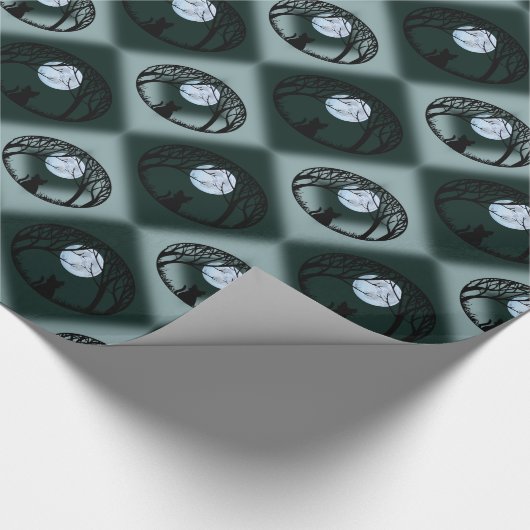 Vetkattenpapier voor het oppakken van katoendeklet cadeaupapier (Hoek)