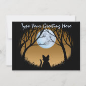 Vetkattenuitvindingen Aangepaste kattenuitloop Kaa Kaart (Voorkant)