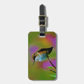 Vetkleine Hummingvogel Bagagelabel (Voorkant verticaal)
