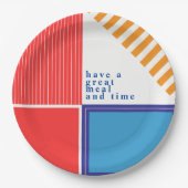 Vetkleuren, fijn grafisch bord (Voorkant)