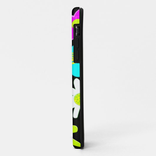 Vetkleurige bloemen Case-Mate iPhone case (Achterkant/links)