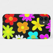 Vetkleurige bloemen Case-Mate iPhone case (Achterkant (horizontaal))