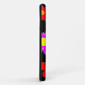 Vetkleurige bloemen Case-Mate iPhone case (Achterkant/rechts)