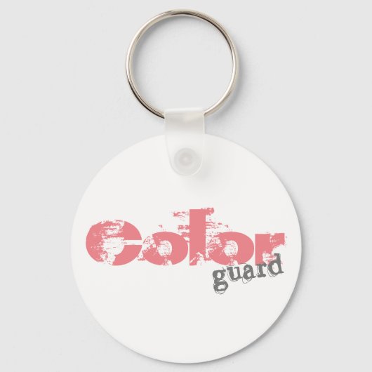 Vetkleurige schermtekst sleutelhanger (Voorkant)