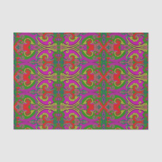 Vetkolkende Tissue Papier (Paars) (Voorkant)