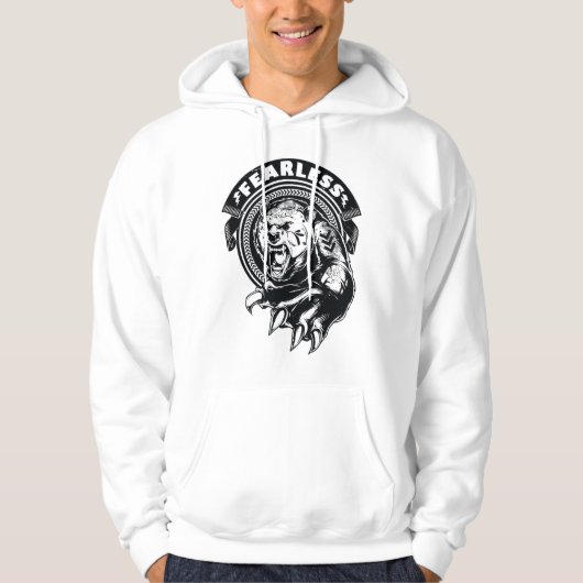 Vetloze hooi hoodie (Voorkant)