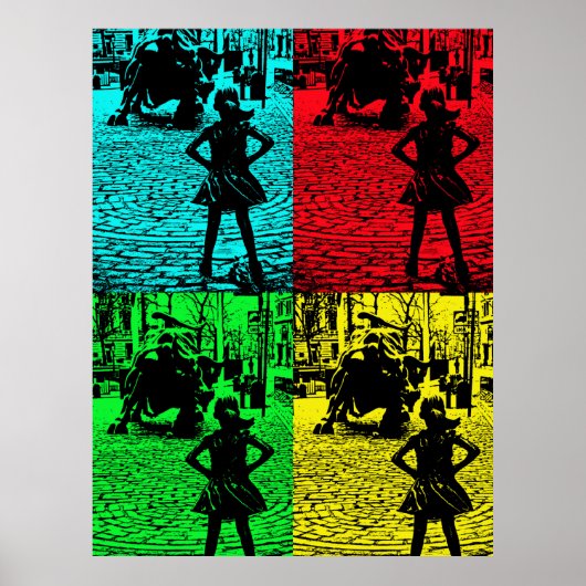 Vetloze Pop Poster (Voorkant)