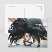 Vetmasker Briefkaart (Voorkant / Achterkant)