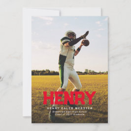 Vetnaam eenvoudig sportief rood afstuderen kaart