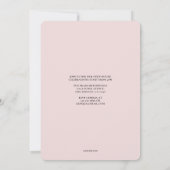 Vetnaam Serif Afstuderen Uitnodiging (Achterkant)