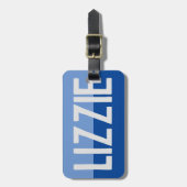 Vetnaamontwerp. Bagagelabel (Voorkant verticaal)