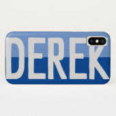 Vetnaamontwerp - Derek Case-Mate iPhone Case (Achterkant (horizontaal))