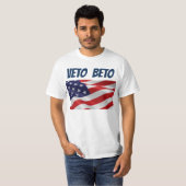 VETO BETO GEEN MAGA Republikeins Amerika T-shirt (Voorkant volledig)