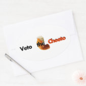 Veto de Cheeto Sticker (Envelop)