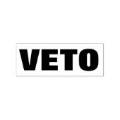 VETO RUBBERSTEMPEL (Afrduk)