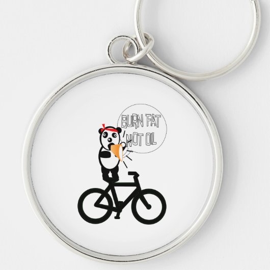 Vetolie geen olie sleutelhanger (Voorkant)