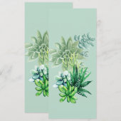 Vetplant bladwijzer (Voorkant / Achterkant)