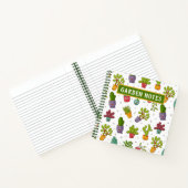 Vetplant, Cactus, Woestijn Notitieboek (Binnen)