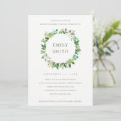 VETPLANT KRANS LOOF BRUNCH &  BUBBEL UITNODIGING (Staand voorkant)