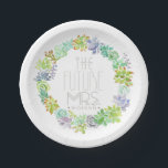 vetplant | VRIJGEZELLENFEEST WATERVERF Papieren Bordje<br><div class="desc">Door opnieuw gedefinieerde Design</div>