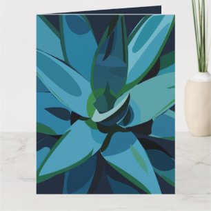 Vetplanten Blauwe Agave Cactus Vetplanten Kaart