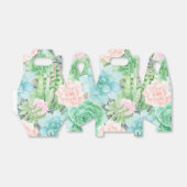 Vetplanten Bloemen | Prachtige Waterverf Bedankdoosjes (Uitgevouwen)