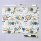 Vetplanten groen en gouden pompoenen herfstfeest tissuepapier (Craft)