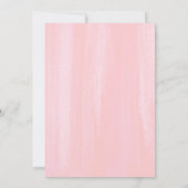 vetplanten krans bloemig roze schattige verjaardag kaart (Achterkant)