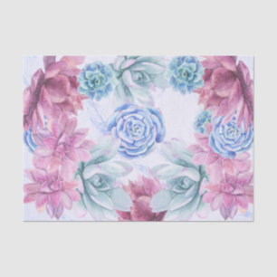 Vetplanten Moderne Chic Marmeren Bruiloft Feest Tissuepapier