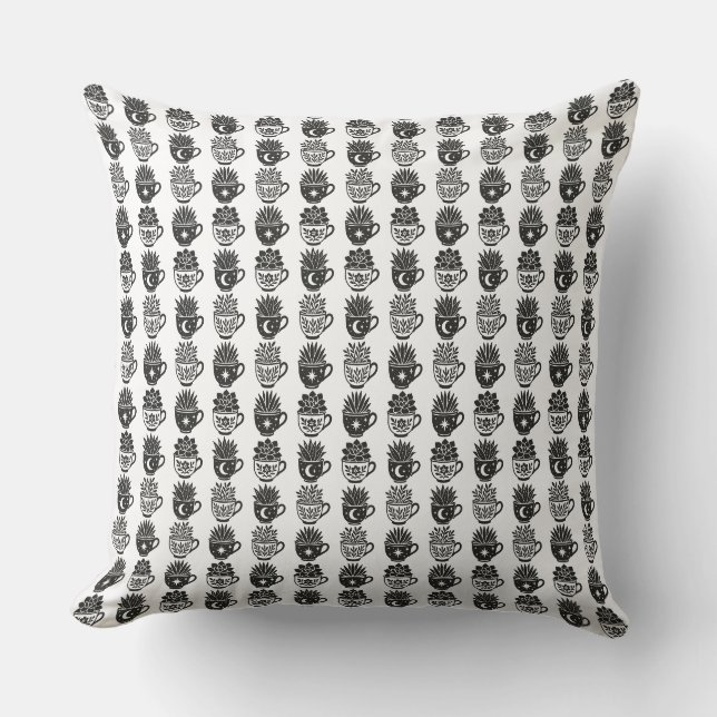 Vetplanten Mokken Kussen (Voorkant)