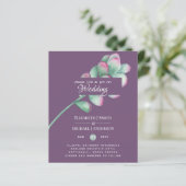 Vetplanten Roze Blush Mintgroene Budget Bruiloft (Staand voorkant)