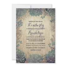  vetplanten rustieke bruiloft