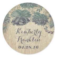  vetplanten rustieke bruiloft