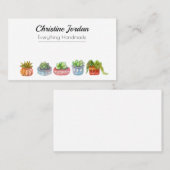 vetplanten visitekaartje (Voorkant / Achterkant)