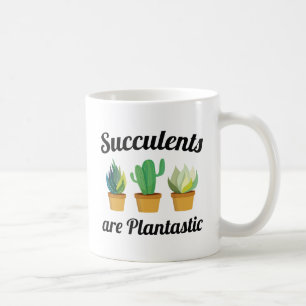 Vetplanten Zijn Plantastisch Koffiemok