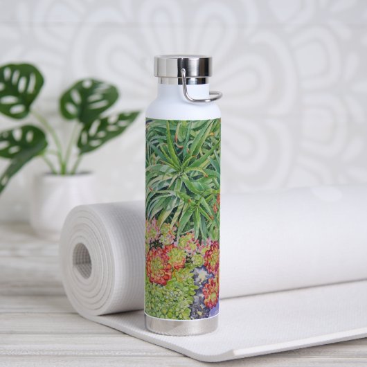 Vetplantentuin Waterfles (Yoga (Gedraaid) )