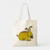 Vetpuppy Canvas tas (Achterkant)