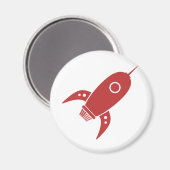 Vetretro Rocket Shiket Red Magneet (Voorkant / Achterkant)