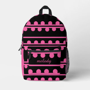 Vetroze Polka Line Modern geometrisch patroon Bedrukte Rugzak