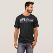 VETS Real American Heroes T-shirt (Voorkant volledig)