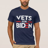 VETS VOOR JOE BIDEN T-SHIRT (Voorkant)