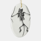 Vetskelet Keramisch Ornament (Rechts)