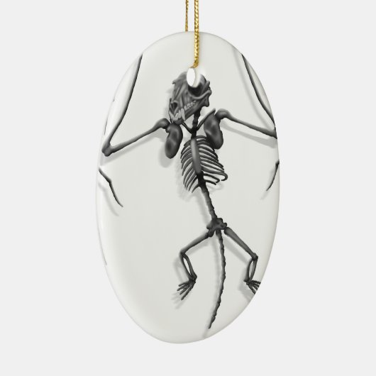 Vetskelet Keramisch Ornament (Rechts)