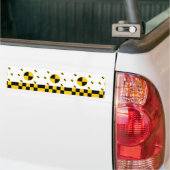 Vetstijl voor crashtestmarkers bumpersticker (Op Truck)