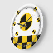 Vetstijl voor crashtestmarkers grote klok (Hoek)