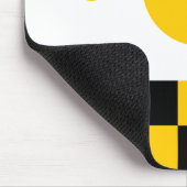 Vetstijl voor crashtestmarkers muismat (Hoek)