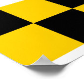 Vetstijl voor crashtestmarkers poster (Hoek)